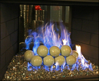 4 inch powder green fireball